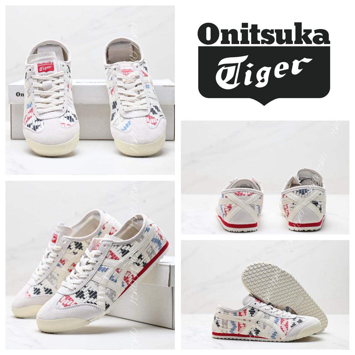 🌸Onitsuka Tiger鬼塚虎 Mexico 66 Slip-on 一腳蹬低幫運動鞋 | 預訂約3-4星期(自行備註顏色及尺寸) 娉婷貿易公司 Exquisite Beauty Trading Company
