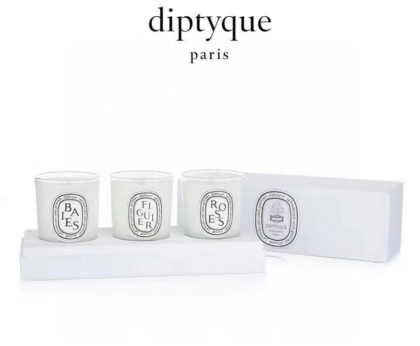 🌸Diptyque迷你香氛蠟燭三件套（漿果+無花果+玫瑰 70g×3） | 預訂約1-2星期 娉婷貿易公司 Exquisite Beauty Trading Company