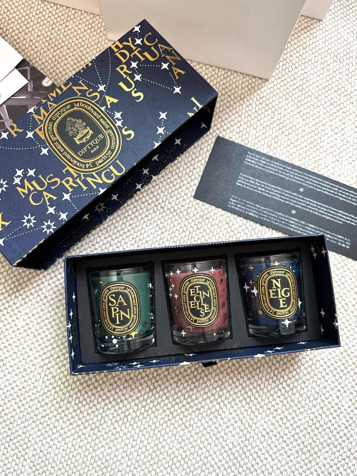 🌸💞法國 Diptyque 星空香薰蠟燭3件套 | 預訂約2-3星期 娉婷貿易公司 Exquisite Beauty Trading Company