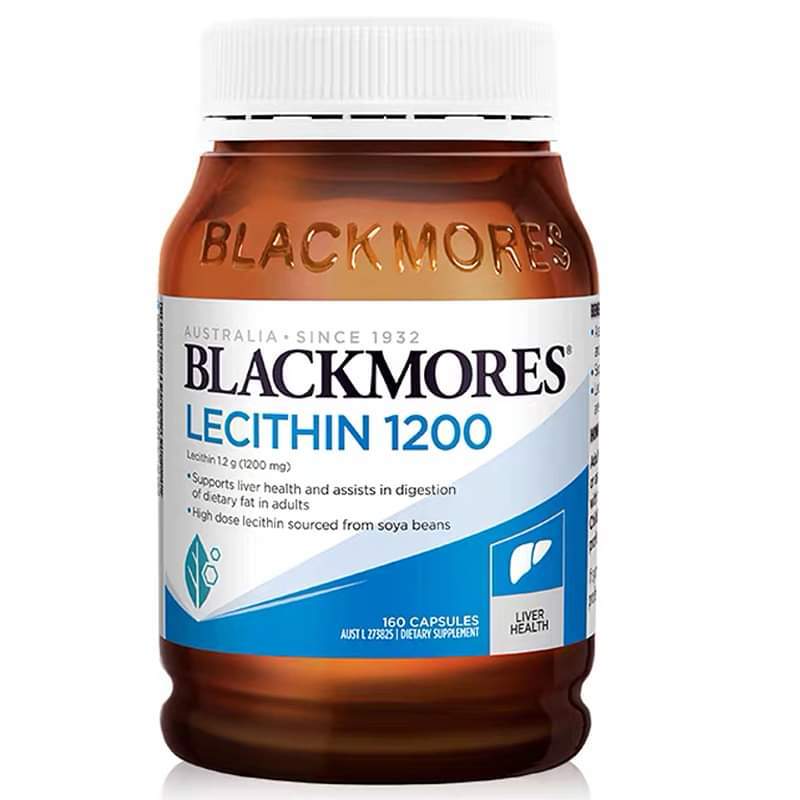 供應商現貨🌸🩵Blackmores Lecithin 卵磷脂精華 1200 160 粒 | 預訂 逢星期一，三返倉執貨 其後約3-5個工作天寄出 娉婷貿易公司 Exquisite Beauty Trading Company