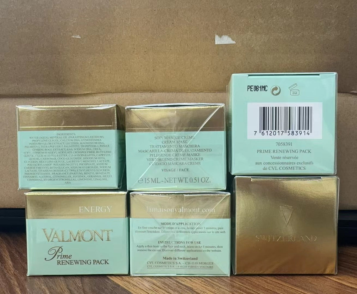 供應商現貨💫❤️‍🔥快閃❤️‍🔥Valmont法爾曼幸福面膜15ml（歐洲版）| 預訂 逢星期一，三返倉執貨 其後約3-5個工作天寄出 娉婷貿易公司 Exquisite Beauty Trading Company