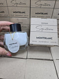售完即止🌸免稅正品 MONT BLANC SIGNATURE EDP 90ML TESTER 萬寶龍永恆之名女香EDP 90簡裝(有蓋) | 預訂約2星期 娉婷貿易公司 Exquisite Beauty Trading Company