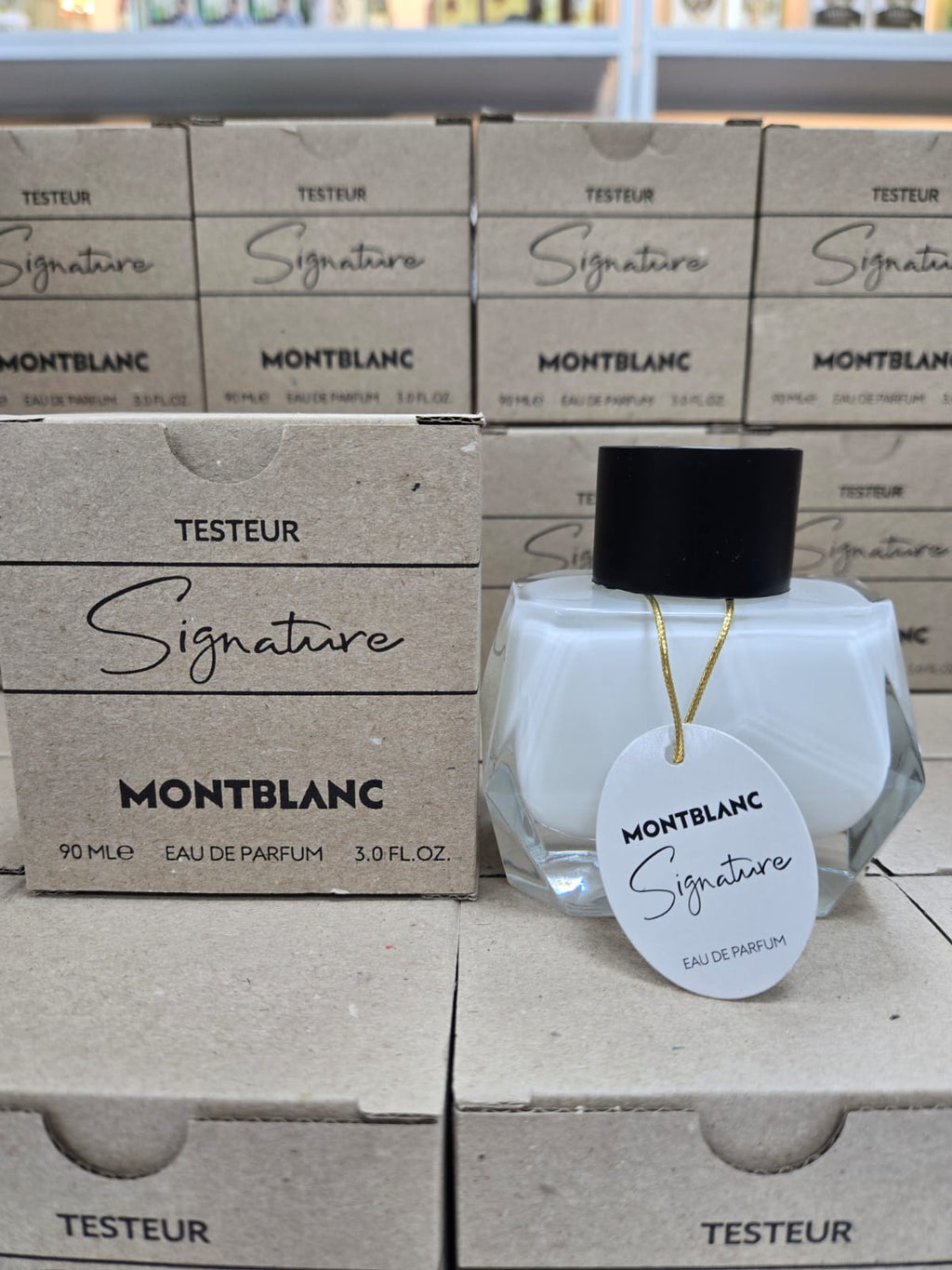 售完即止🌸免稅正品 MONT BLANC SIGNATURE EDP 90ML TESTER 萬寶龍永恆之名女香EDP 90簡裝(有蓋) | 預訂約2星期 娉婷貿易公司 Exquisite Beauty Trading Company