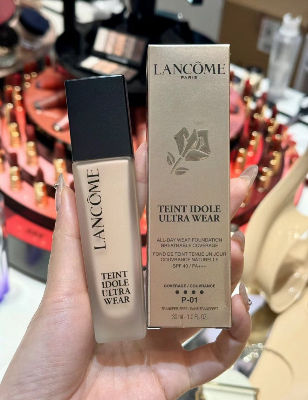 供應商現貨💫【香港專櫃】新版二代🖤Lancome蘭蔻持粧粉底液SPF40 | 預訂 逢星期一，三返倉執貨 其後約3-5個工作天寄出 娉婷貿易公司 Exquisite Beauty Trading Company