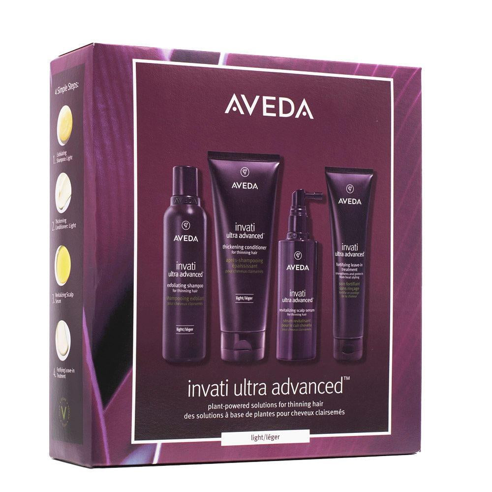 【24小時網站自助下單】供應商現貨🌸免稅正品 Aveda 艾凡達 Invati Ultra Advanced 豐盈強靭防脱髮輕柔四件套 (2025年新版) | 預訂 逢星期一，三返倉執貨 其後約3-5個工作天寄出 娉婷貿易公司 Exquisite Beauty Trading Company