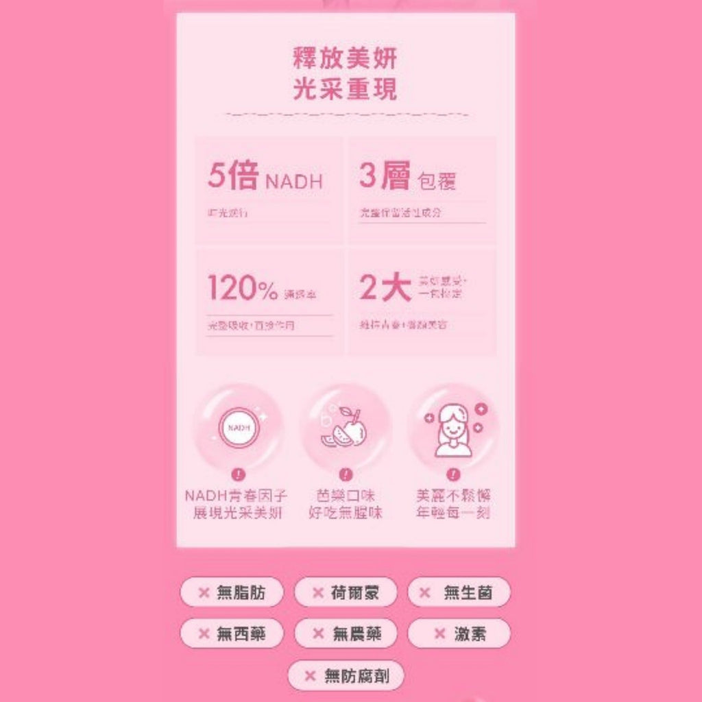 🌸全港獨家🔥首批😍🔥🔥🌟🌟小S代言推薦🔥🔥TKLAB雙嬌寶貝超彈嫩®NADH膠原蛋白粉一盒10包 | 預訂約1-2星期 娉婷貿易公司 Exquisite Beauty Trading Company