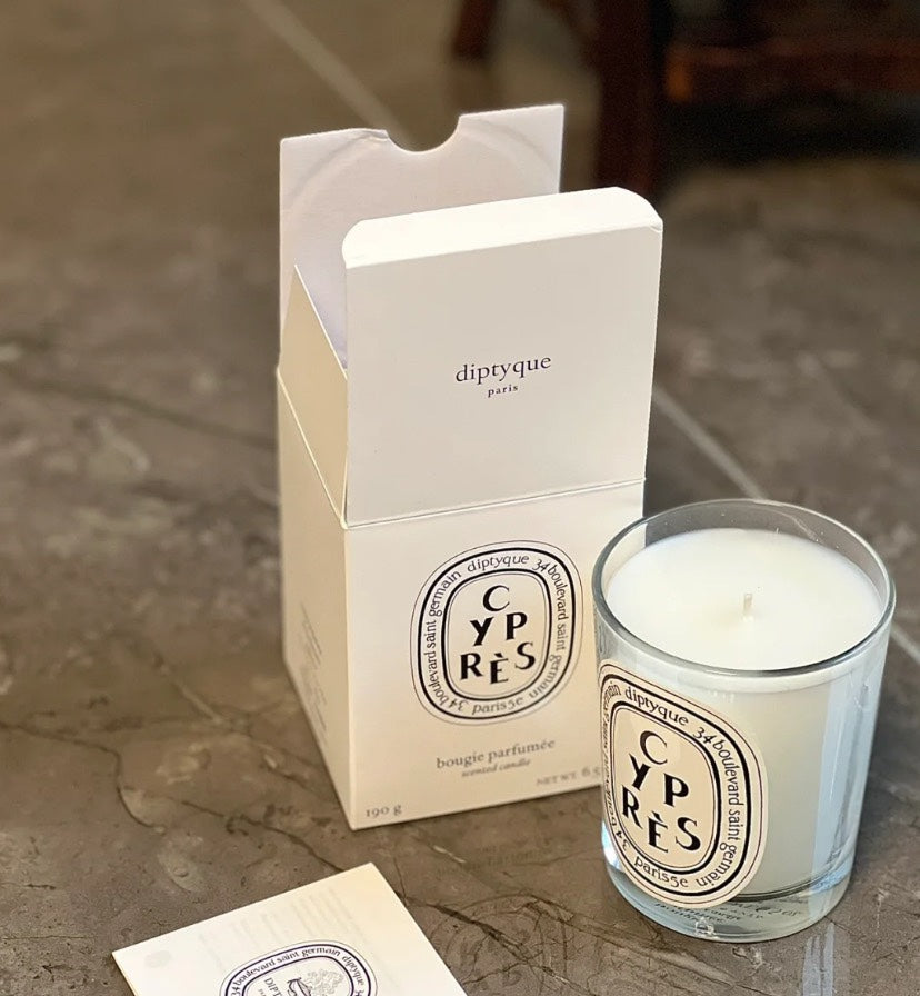 供應商現貨🌸免稅正品 Diptyque CYPRÈS Candle 蒂普提克香氛蠟燭-柏樹190g | 預訂 逢星期一，三返倉執貨 其後約3-5個工作天寄出 娉婷貿易公司 Exquisite Beauty Trading Company