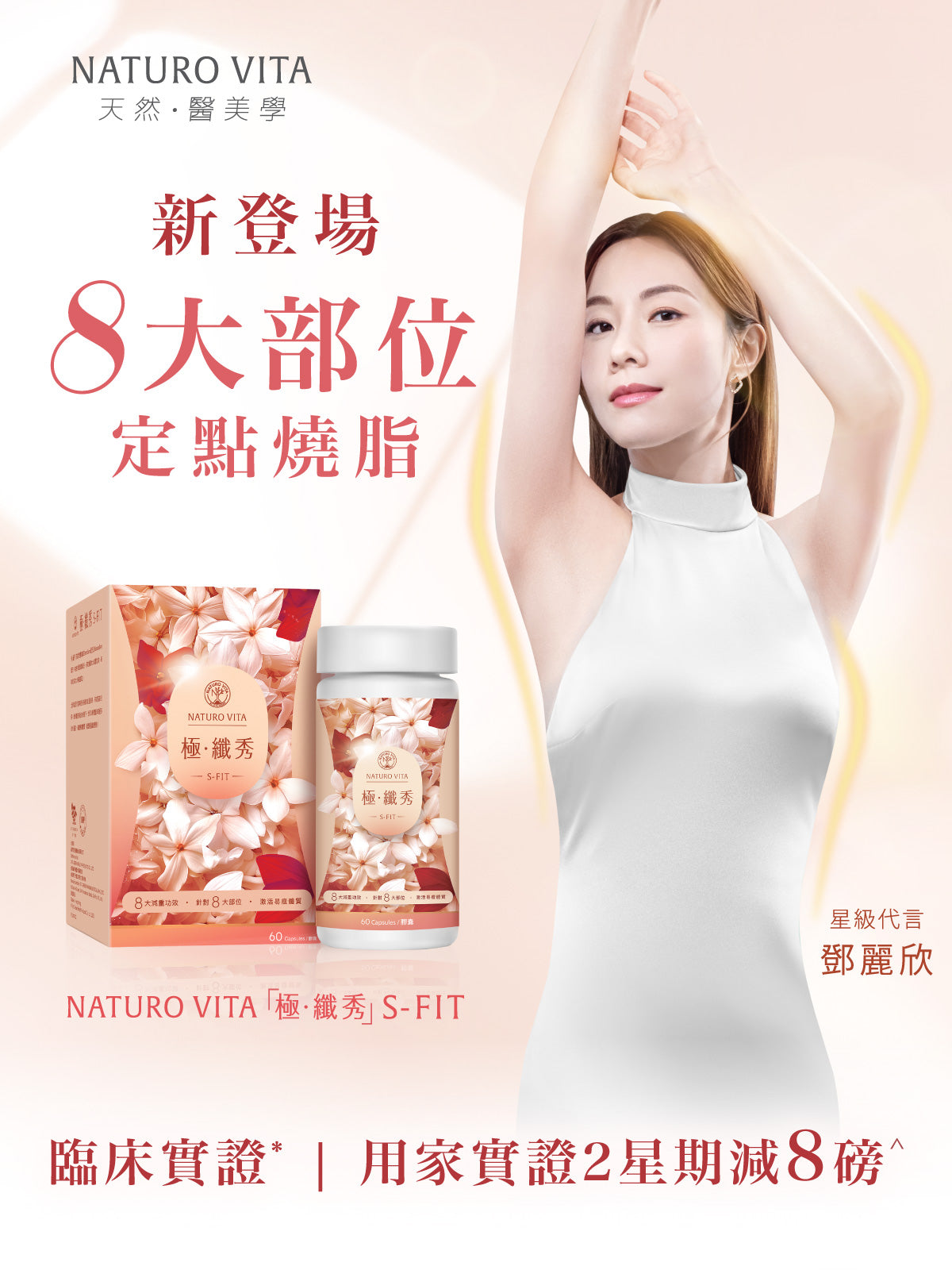 供應商現貨🌸❤️Naturo Vita 極纖秀60粒❤️ | 預訂 逢星期一，三返倉執貨 其後約3-5個工作天寄出 娉婷貿易公司 Exquisite Beauty Trading Company