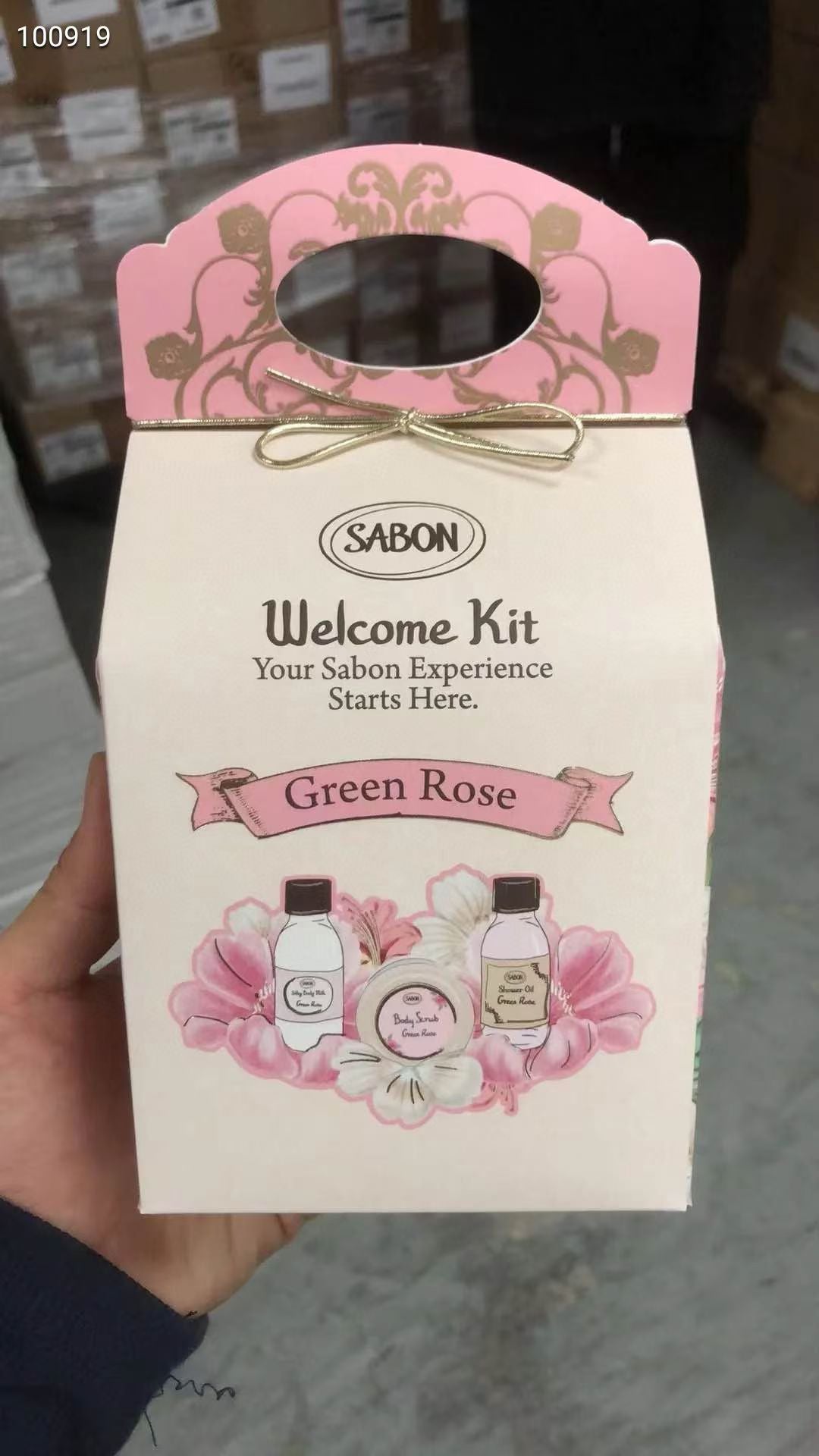 供應商現貨🌸免稅正品 Sabon Green Rose Welcome Kit 翠綠玫瑰身體護理套裝 | 預訂 逢星期一，三返倉執貨 其後約3-5個工作天寄出 娉婷貿易公司 Exquisite Beauty Trading Company