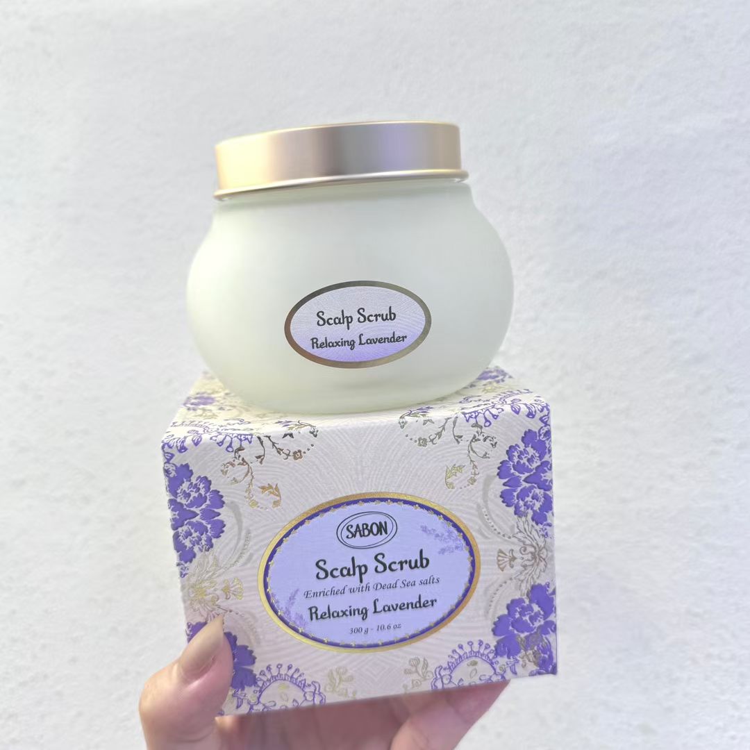 供應商現貨🌸免稅正品 Sabon舒緩薰衣草頭皮磨砂膏300g | 預訂 逢星期一，三返倉執貨 其後約3-5個工作天寄出 娉婷貿易公司 Exquisite Beauty Trading Company