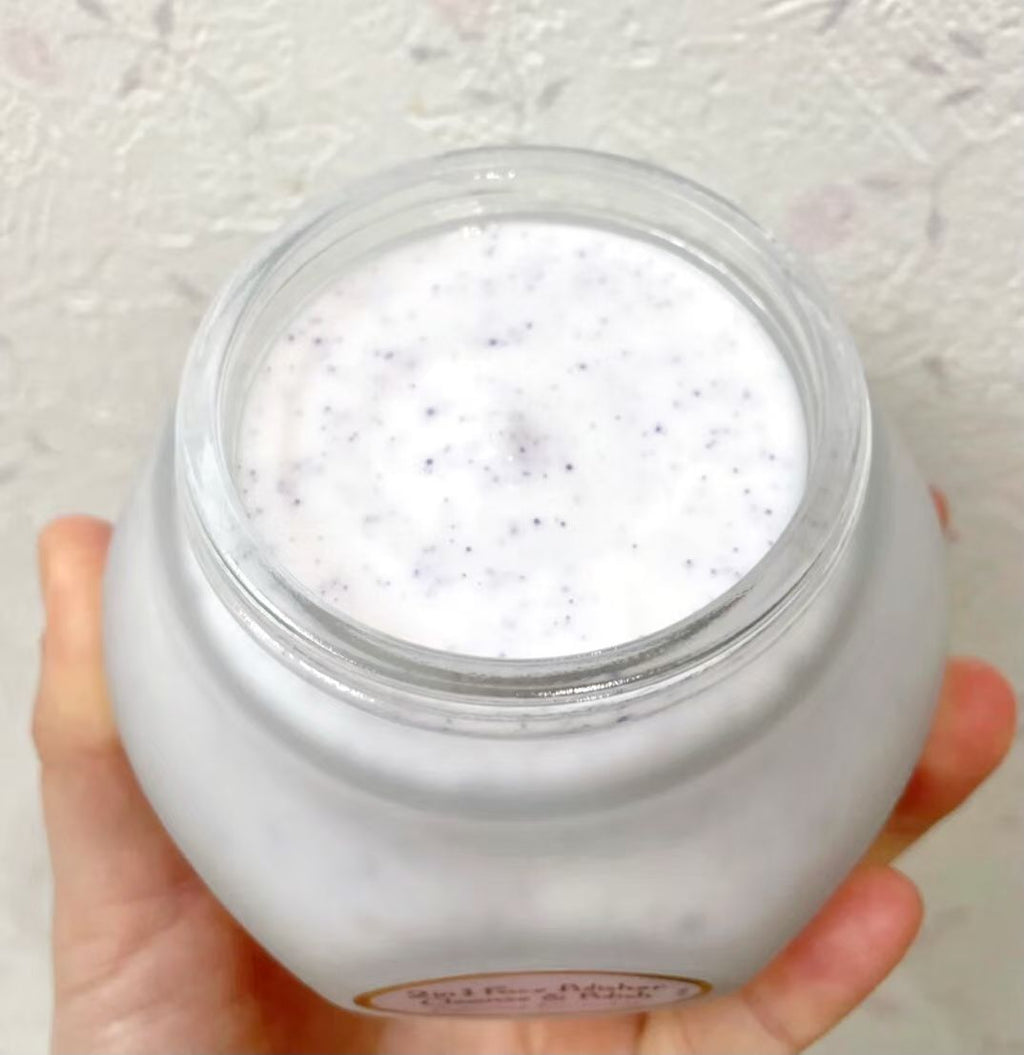供應商現貨🌸免稅正品 Sabon 療愈薰衣草清新瑩亮2合1 面部磨砂潔面霜 | 預訂 逢星期一，三返倉執貨 其後約3-5個工作天寄出 娉婷貿易公司 Exquisite Beauty Trading Company