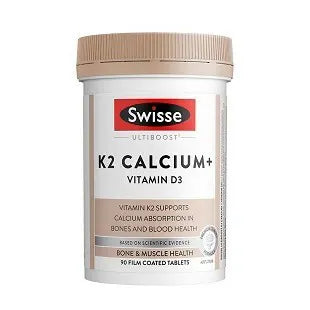 供應商現貨🌸Swisse ULTIBOOST K2 Calcium+成人骨骼保健 K2 檸檬酸鈣片 90粒 | 預訂 逢星期一，三返倉執貨 其後約3-5個工作天寄出 娉婷貿易公司 Exquisite Beauty Trading Company