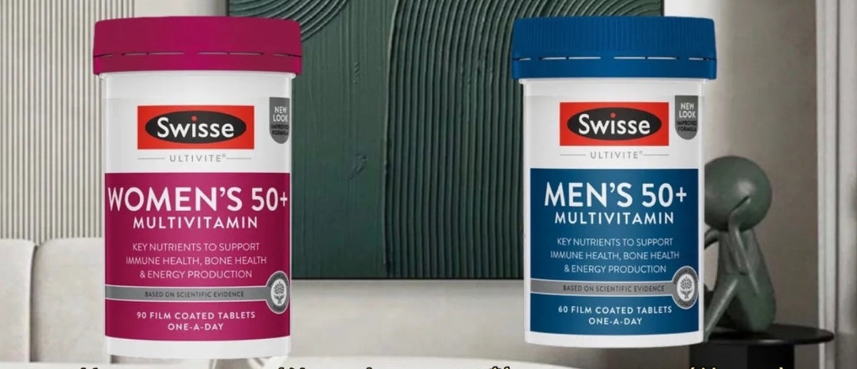 供應商現貨🌸Swisse 50-+女性/男性多元維他命90粒 | 預訂 逢星期一，三返倉執貨 其後約3-5個工作天寄出 娉婷貿易公司 Exquisite Beauty Trading Company