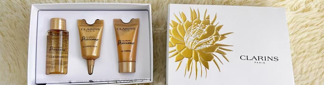 供應商現貨🌸💙香港專櫃 Clarins嬌韻詩月神花三件套中樣套裝| 預訂 逢星期一，三返倉執貨 其後約3-5個工作天寄出 娉婷貿易公司 Exquisite Beauty Trading Company