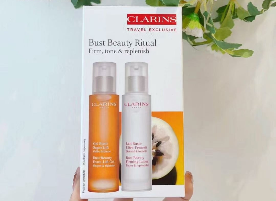 供應商現貨🌸免稅正品 Clarins嬌韻詩新版豐胸套裝 | 預訂 逢星期一，三返倉執貨 其後約3-5個工作天寄出 娉婷貿易公司 Exquisite Beauty Trading Company