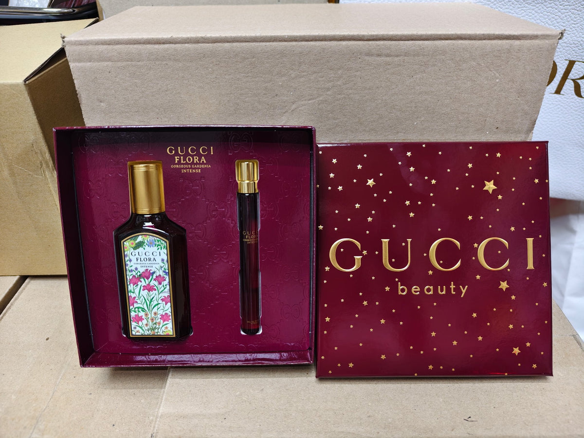 供應商現貨🌸免稅正品 2025聖誕🎅Gucci古馳綺夢馥梔兩件套 綺夢馥梔50ml+綺夢馥梔10ml聖誕套盒🌌🌌 | 預訂 逢星期一，三返倉執貨 其後約3-5個工作天寄出 娉婷貿易公司 Exquisite Beauty Trading Company