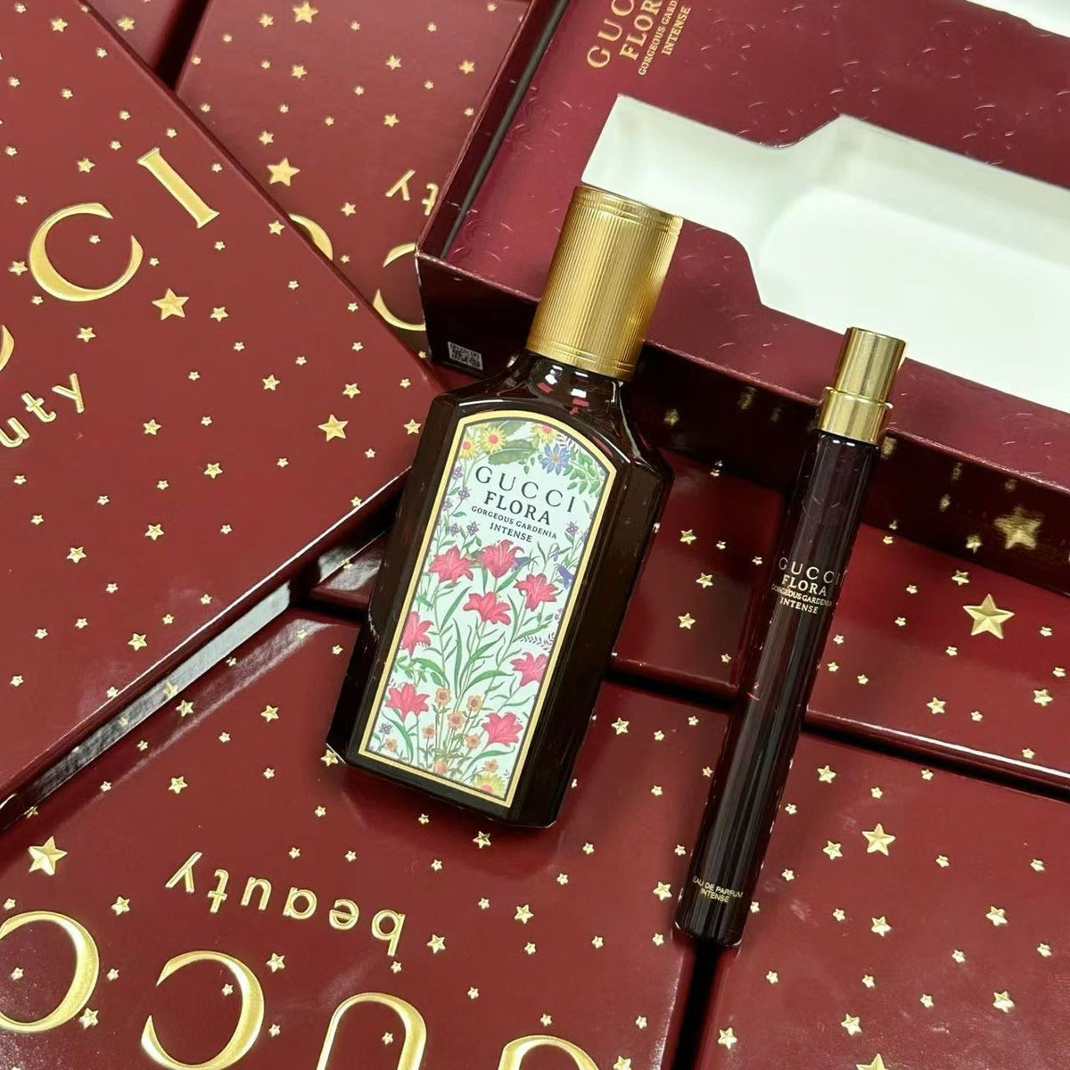 供應商現貨🌸免稅正品 GUCCI古馳綺夢馥梔香水兩件套聖誕限定禮盒50ml➕10ml❤ | 預訂 逢星期一，三返倉執貨 其後約3-5個工作天寄出 娉婷貿易公司 Exquisite Beauty Trading Company