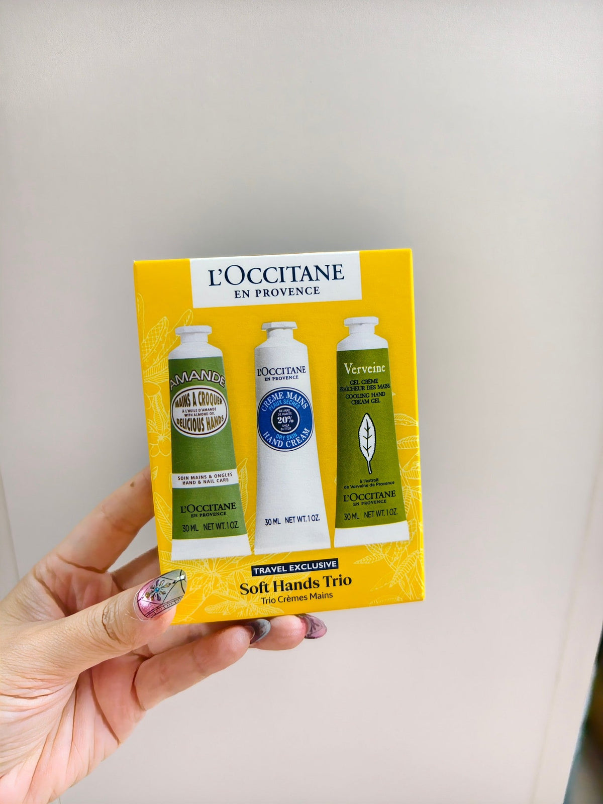 供應商現貨🌸免稅正品 L'Occitane歐舒丹護手霜綠色三件套 30mlx3 | 預訂 逢星期一，三返倉執貨 其後約3-5個工作天寄出 娉婷貿易公司 Exquisite Beauty Trading Company