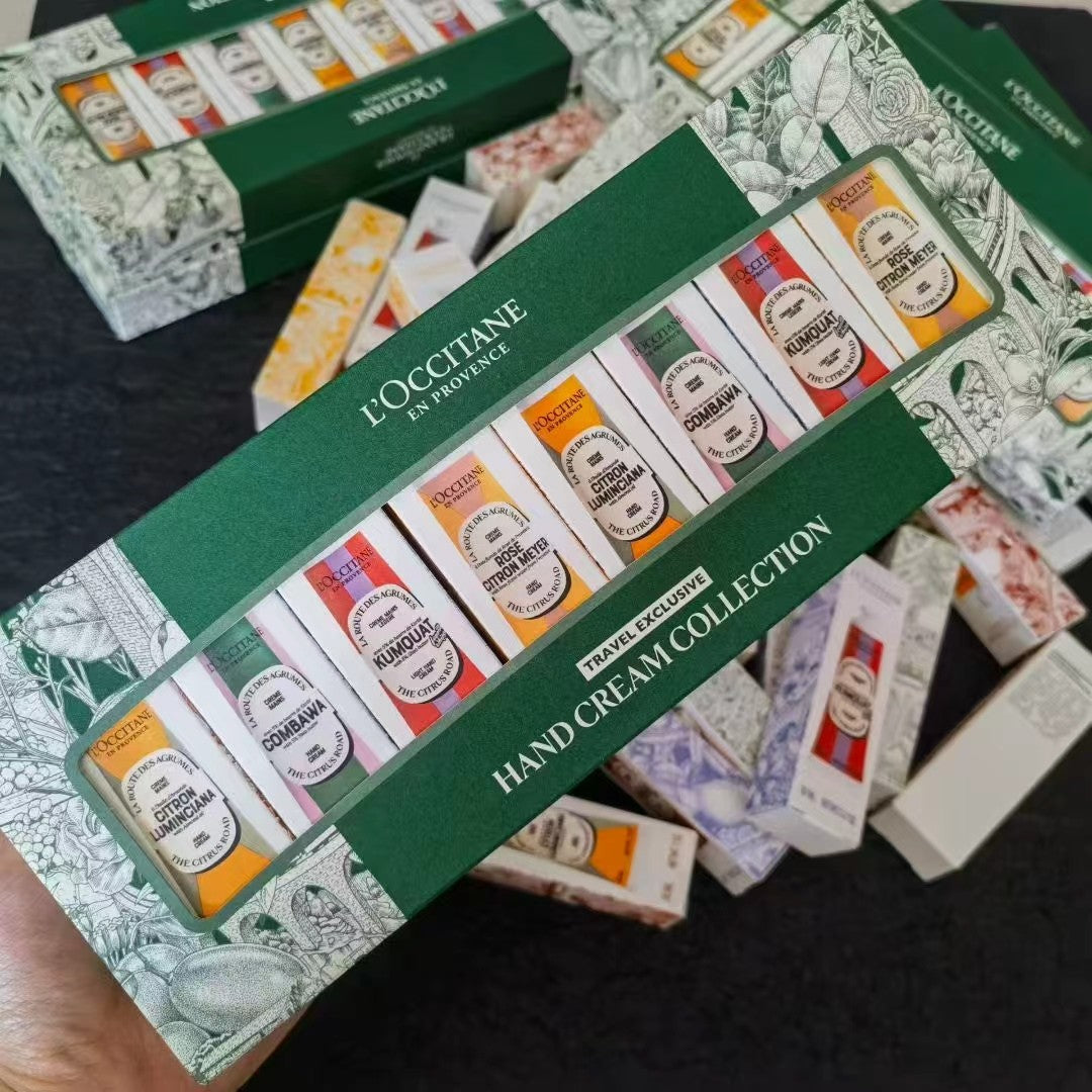 供應商現貨🌸免稅正品 限量新款▪️ L'Occitane歐舒丹手霜八件套30ml×8支裝 | 預訂 逢星期一，三返倉執貨 其後約3-5個工作天寄出 娉婷貿易公司 Exquisite Beauty Trading Company