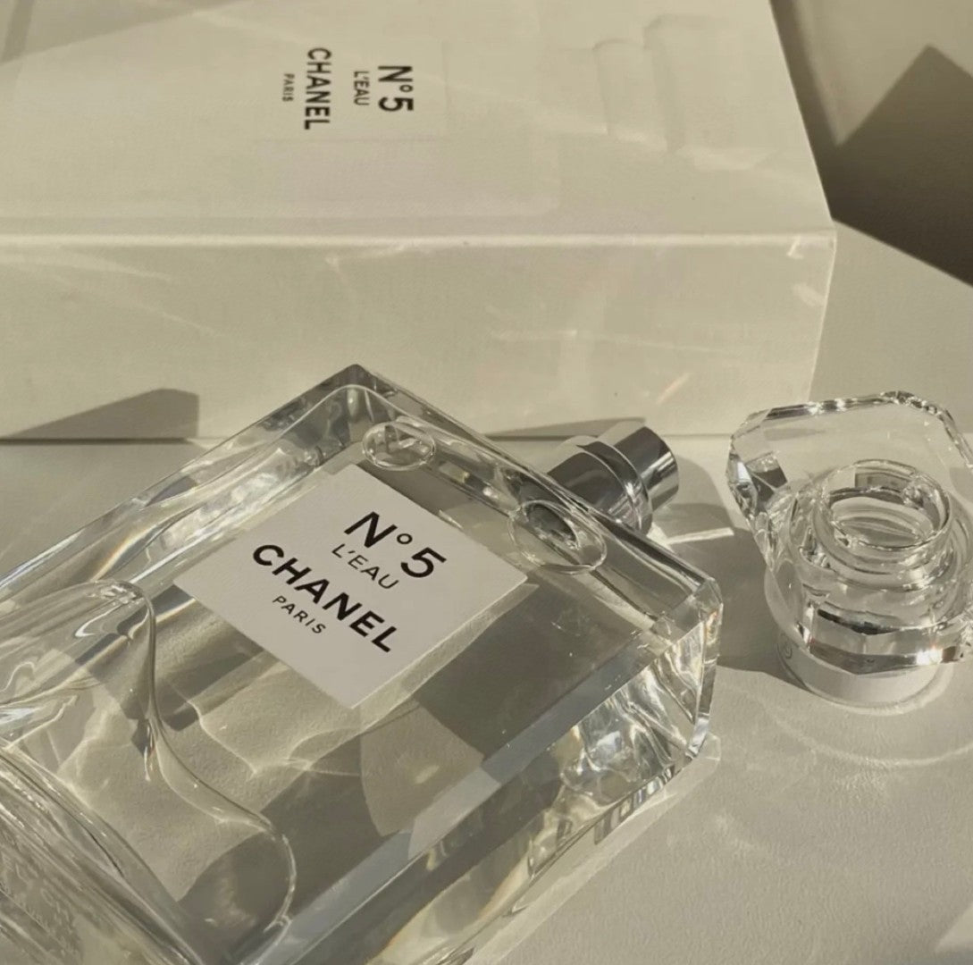 供應商現貨🌸免稅正品 Chanel香奈兒N5五號之水淡香水100ml | 預訂 逢星期一，三返倉執貨 其後約3-5個工作天寄出 娉婷貿易公司 Exquisite Beauty Trading Company