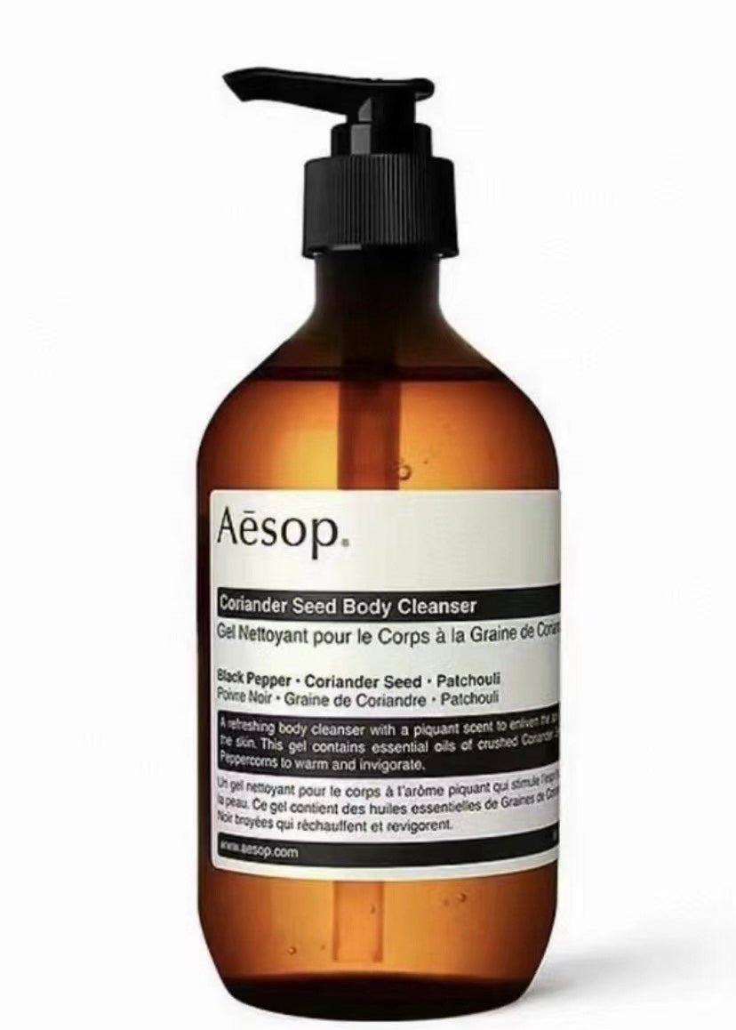 【24小時網站自助下單】🌸免稅正品 Aesop 伊索芫荽籽沐浴露500ml | 預訂約1-2星期 娉婷貿易公司 Exquisite Beauty Trading Company