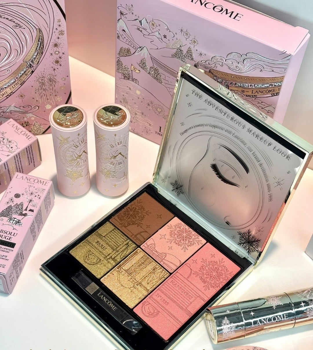 供應商現貨 | 🌸免稅正品 Lancome蘭蔻聖誕限定五色眼影