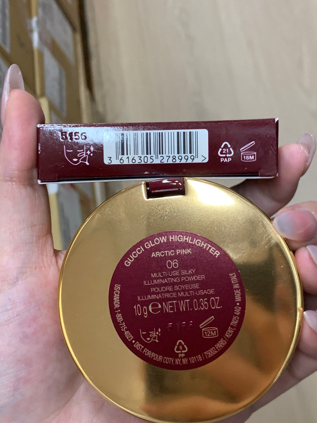 供應商現貨 | 🌸香港專櫃 GUCCI古馳聖誕限定高光06#